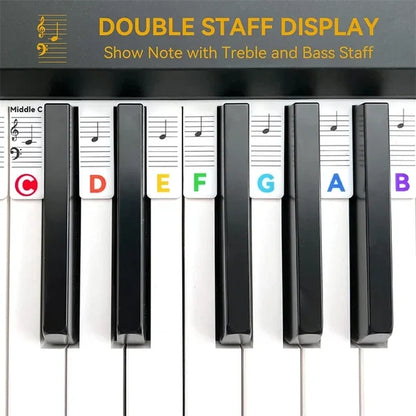 NoteMate™ Piano Keyboard Note Labels