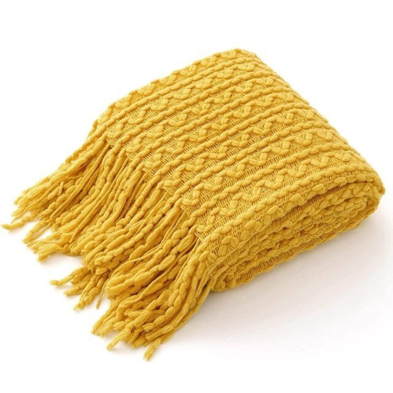 CasaFinesse™ Knitted Throw Blankets